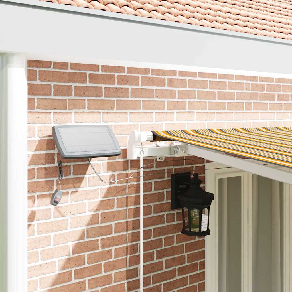 Toldo Retrátil com Manual 600 × 350 cm Multicolor