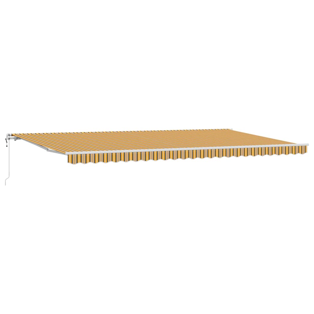 Toldo Retrátil 600 × 350 cm Multicolor
