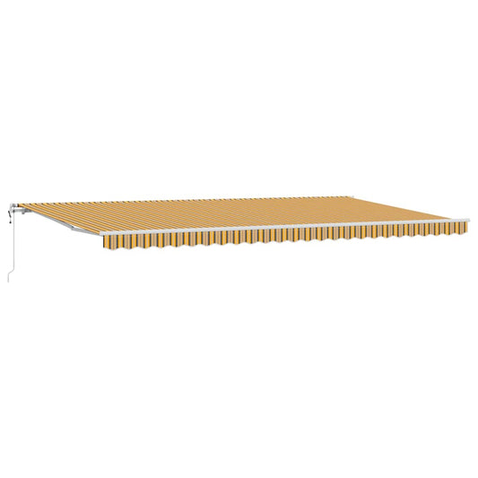 Toldo Retrátil 600 × 350 cm Multicolor