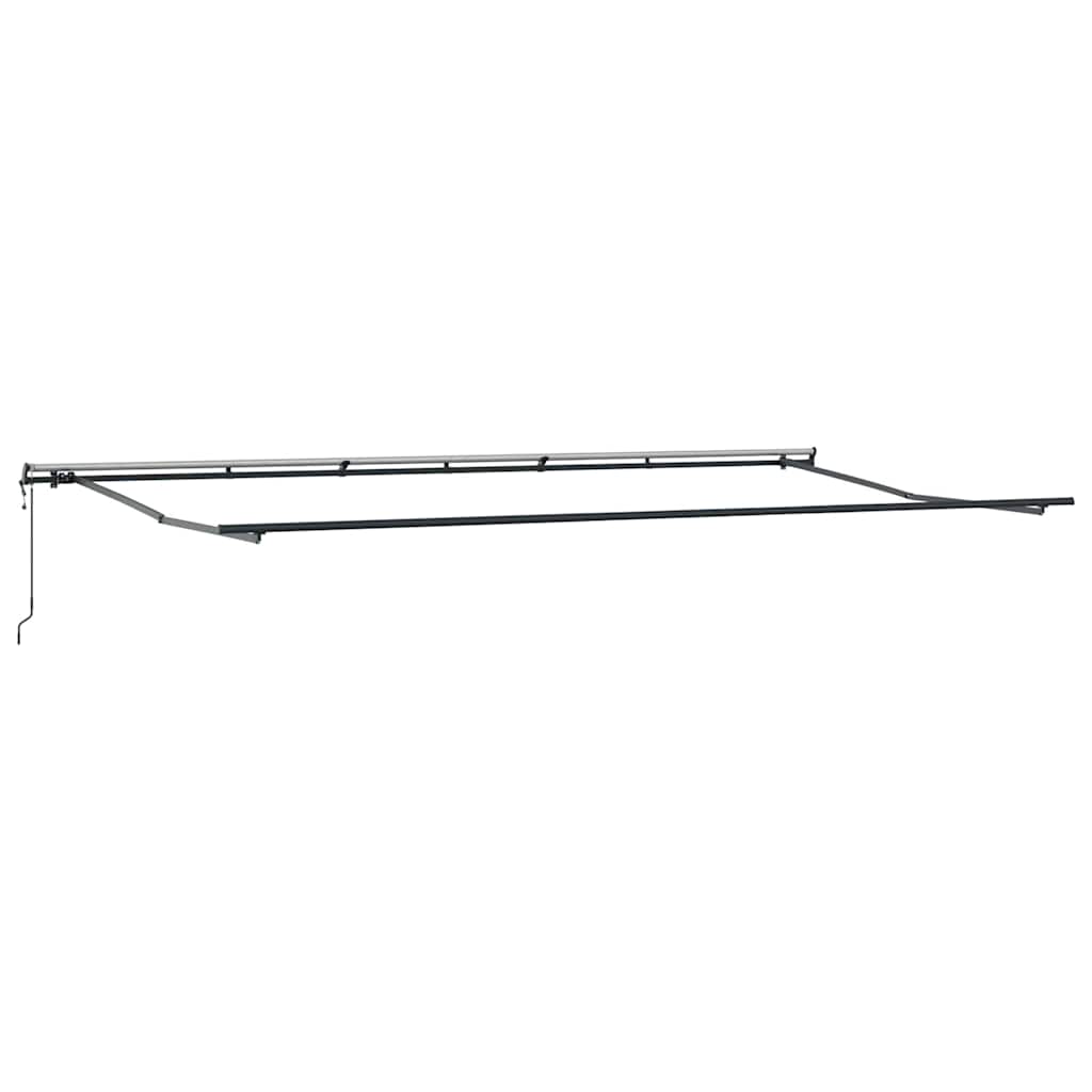 Toldo Retrátil Multicolor 600 ×350 cm tecido