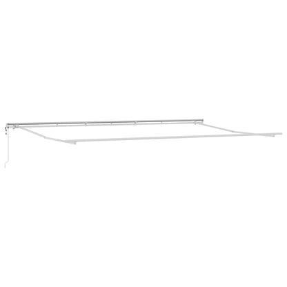 Toldo Retrátil 600 × 350 cm Vermelho