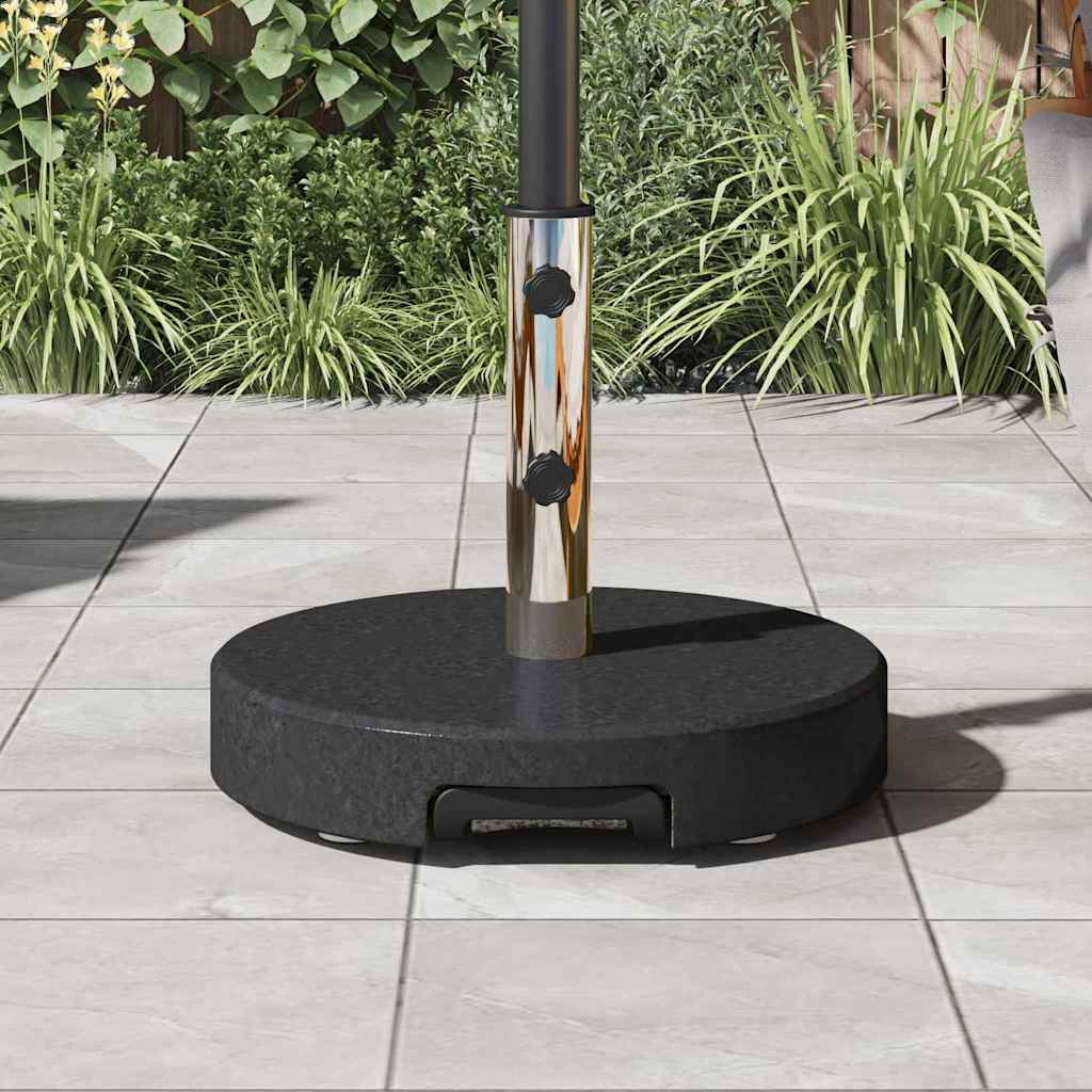 Base para chapéu de sol Preto 45 x 45 x 37.5 cm Granito