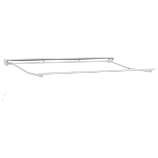 Estrutura de Toldo Manual Branco 3.5 x 2 m