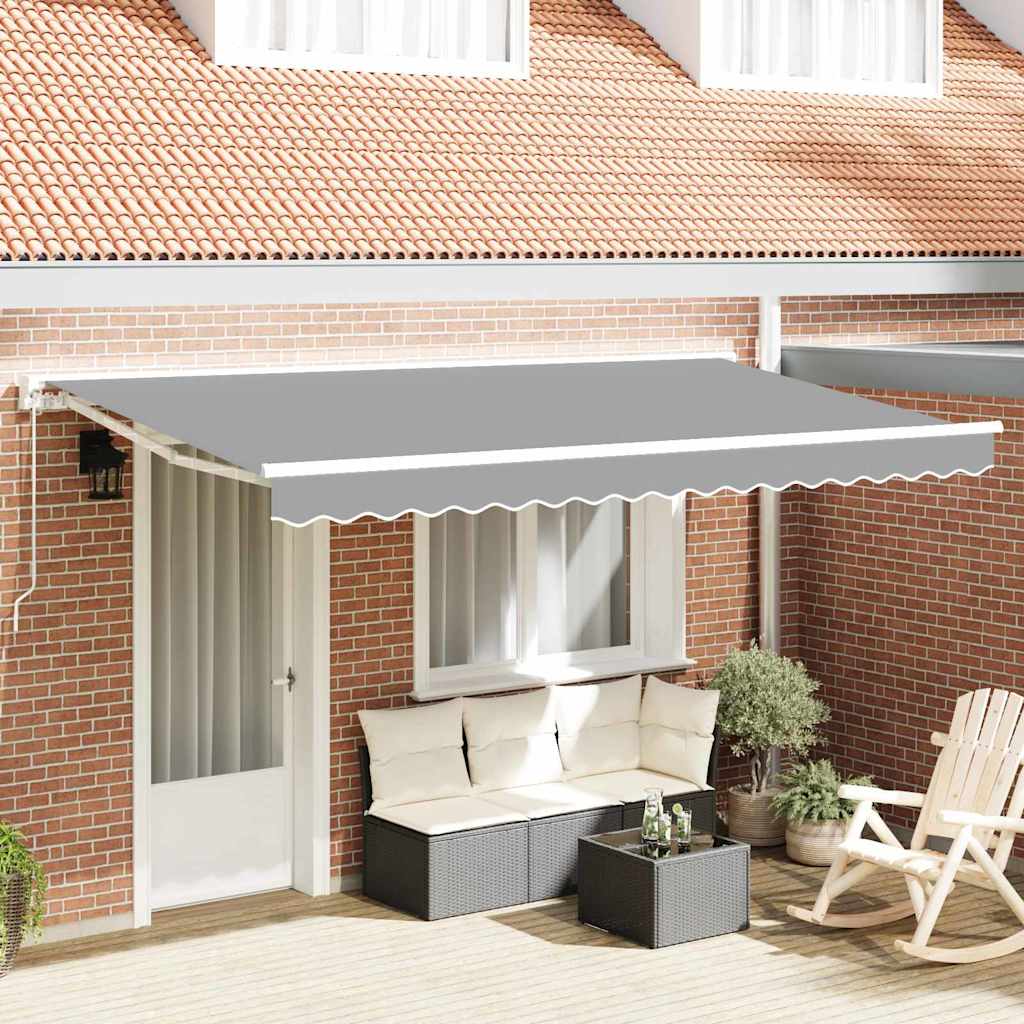 Estrutura de Toldo Manual Branco 4 x 2 m