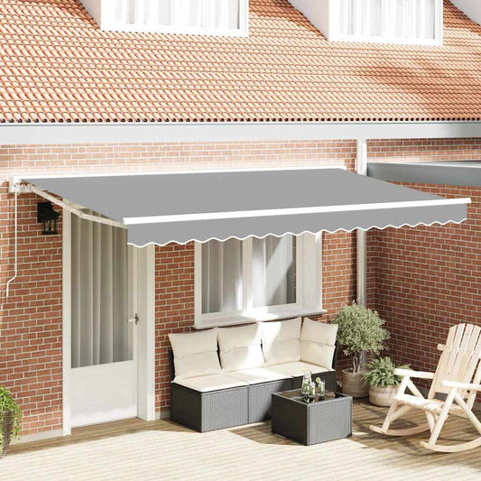 Estrutura de Toldo Manual Branco 4 x 2 m