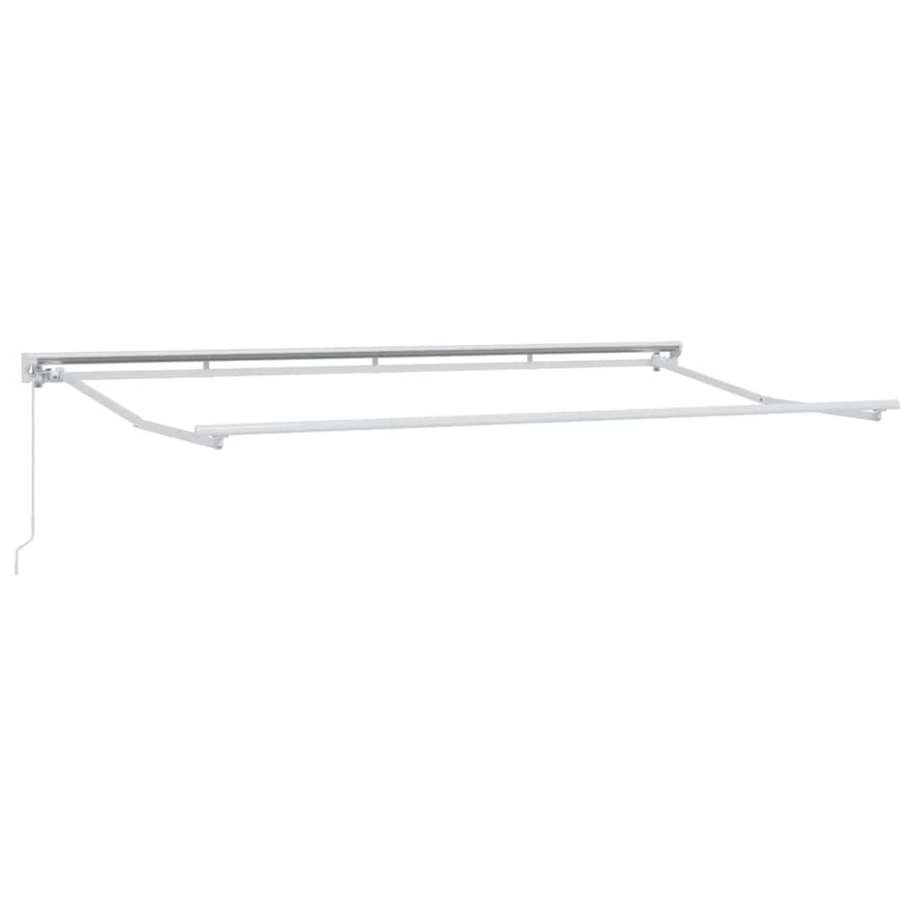 Estrutura de Toldo Manual Branco 4 x 2 m