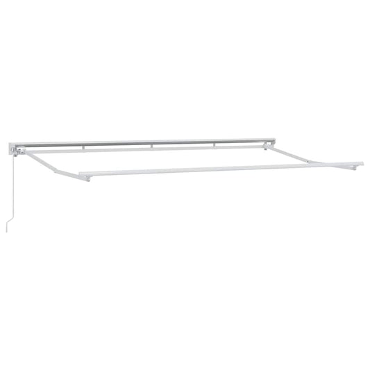 Estrutura de Toldo Manual Branco 4 x 2 m