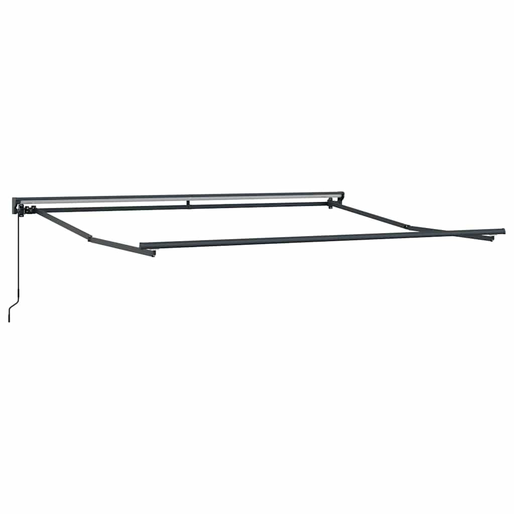 Estrutura de Toldo Manual Antracite 3,5 x 2,5 m