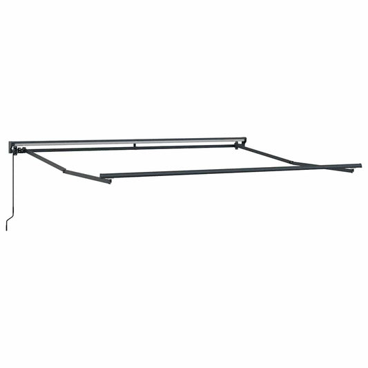 Estrutura de Toldo Manual Antracite 3,5 x 2,5 m
