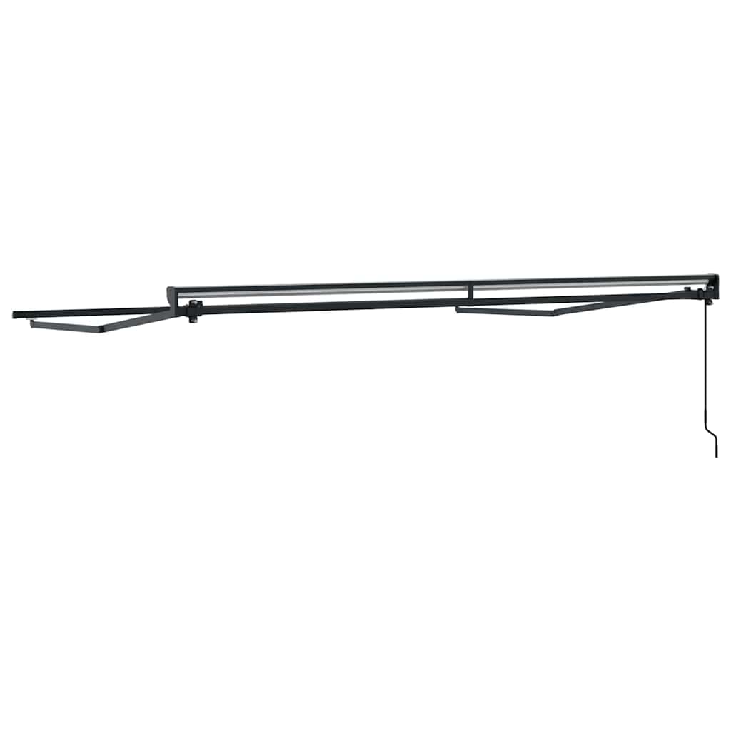Estrutura de Toldo Manual Antracite 3,5 x 2,5 m