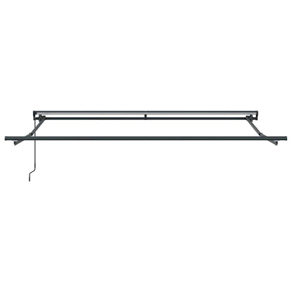 Estrutura de Toldo Manual Antracite 3,5 x 2,5 m