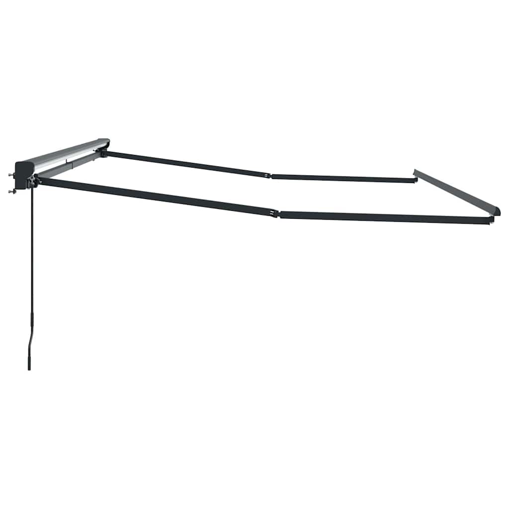 Estrutura de Toldo Manual Antracite 3,5 x 2,5 m