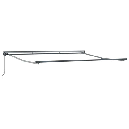 Estrutura de Toldo Manual Antracite 4 × 3 m