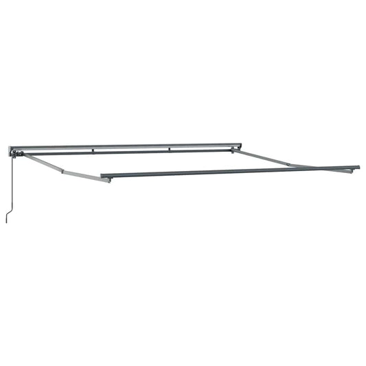Estrutura de Toldo Manual Antracite 4 × 3 m