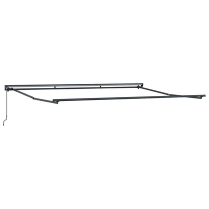 Estrutura de Toldo Manual Antracite 4,5 × 3 m