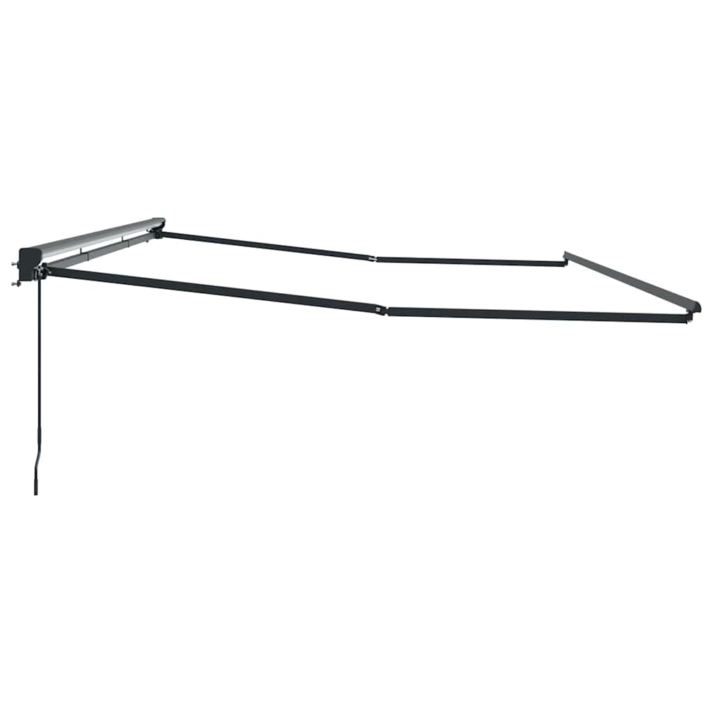 Estrutura de Toldo Manual Antracite 5 x 3 m