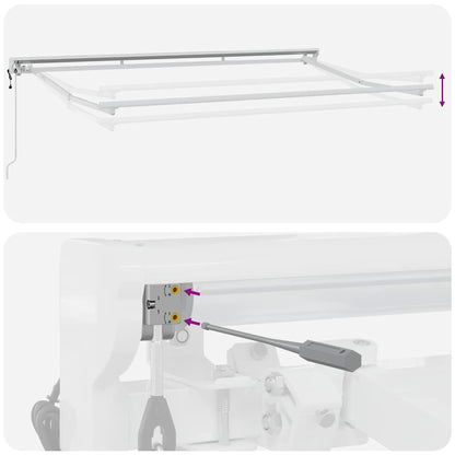 Estrutura de Toldo Branco 3.5 x 2 m