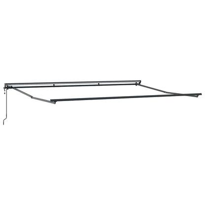 Estrutura de Toldo Antracite 4,5 × 3 m