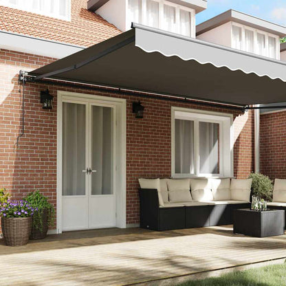 Estrutura de Toldo Antracite 5 x 3 m