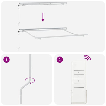 Estrutura de Toldo Branco 3 x 2 m Metal