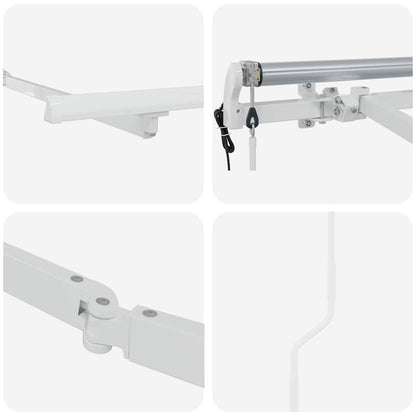 Estrutura de Toldo Branco 3.5 x 2 m Metal