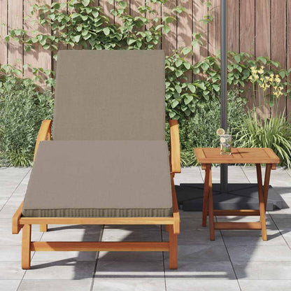 Espreguiçadeira 2 pcs Cinzento-acastanhado 40 x 40 x 40cm
