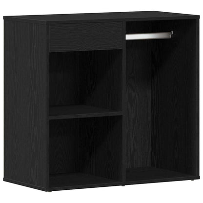 Conjunto de Mesa de Vestir 2 pcs Preto 140 x 40 x 140 cm