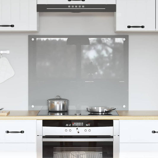 Proteção de Cozinha Cinzento-claro 80 x 60 x 0.6 cm