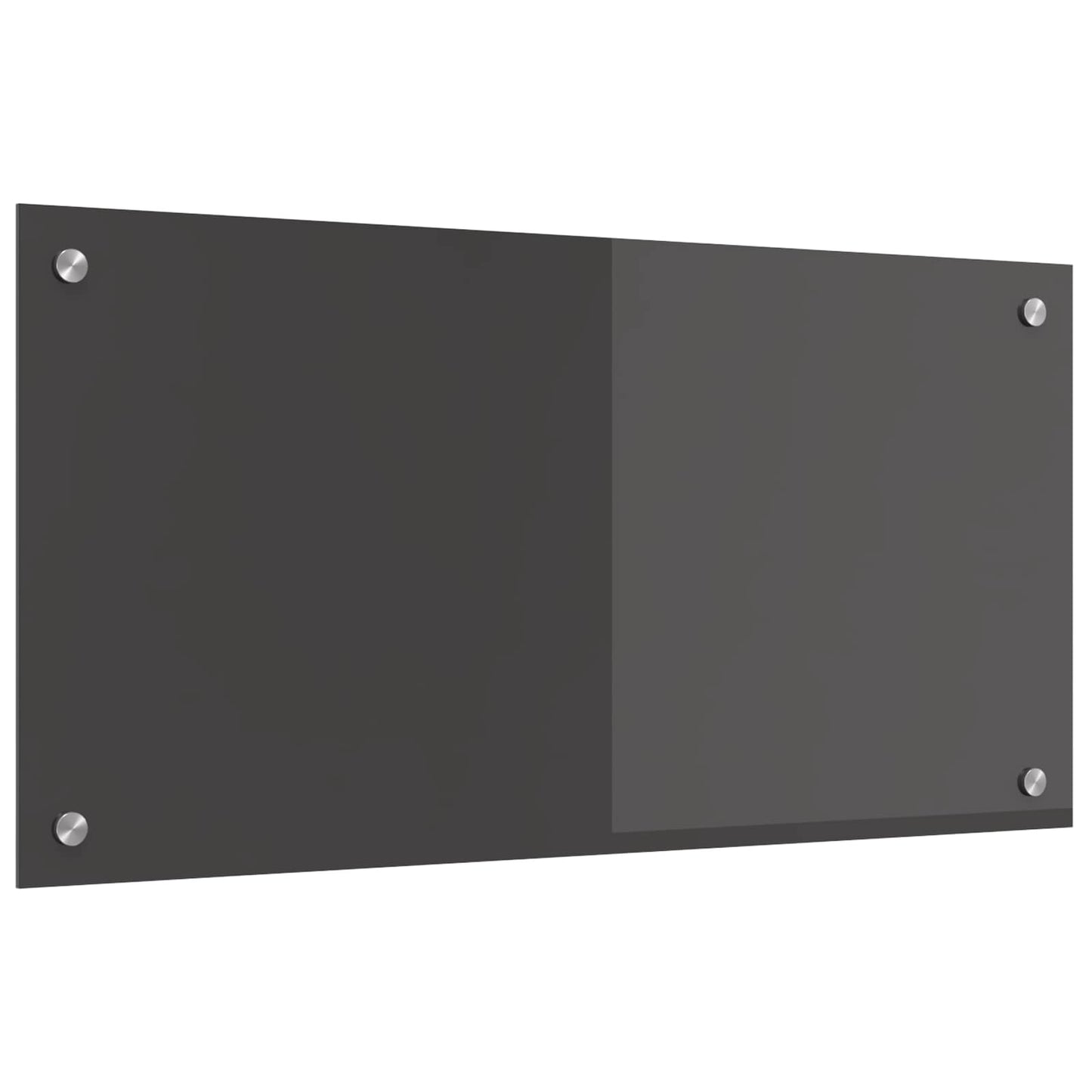 Proteção de Cozinha Cinzento escuro 80 x 40 x 0,6 cm