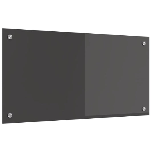 Proteção de Cozinha Cinzento escuro 80 x 40 x 0,6 cm