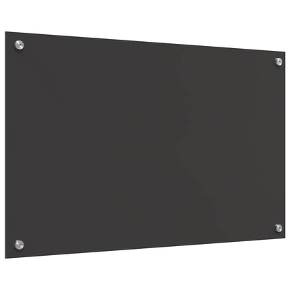Proteção de Cozinha Cinzento escuro 80 x 50 x 0,6 cm