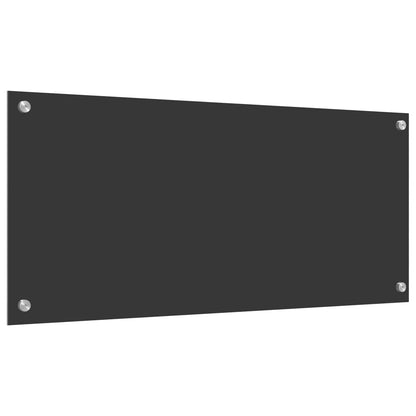 Proteção de Cozinha Cinzento escuro 90 x 40 x 0,6 cm