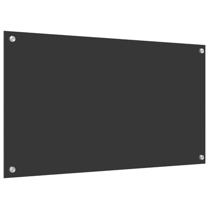 Proteção de Cozinha Cinzento escuro 90 x 50 x 0,6 cm