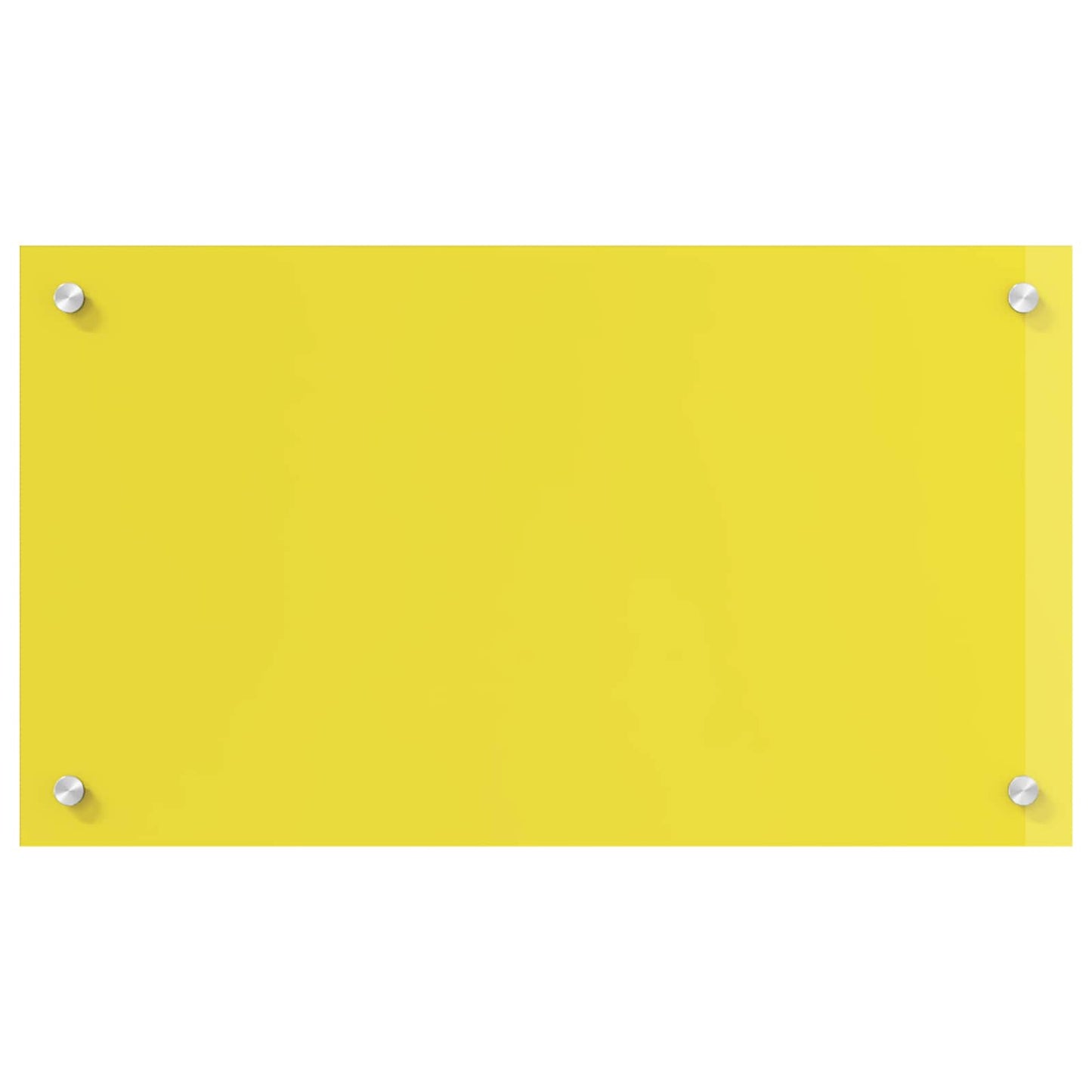 Proteção de Cozinha Amarelo 70 x 40 x 0,6 cm vidro temperado