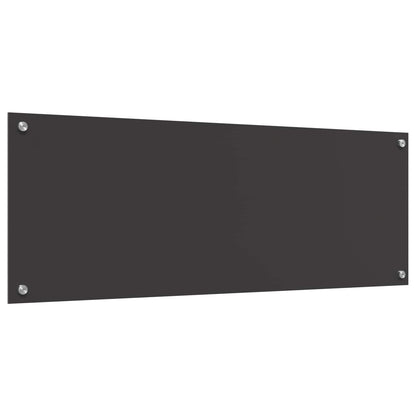 Proteção de Cozinha Cinzento escuro 110 x 40 x 0,6 cm