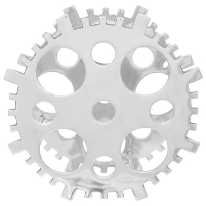 Escorredor de Vinho Prateado 39 x 39 x 14 cm Alumínio