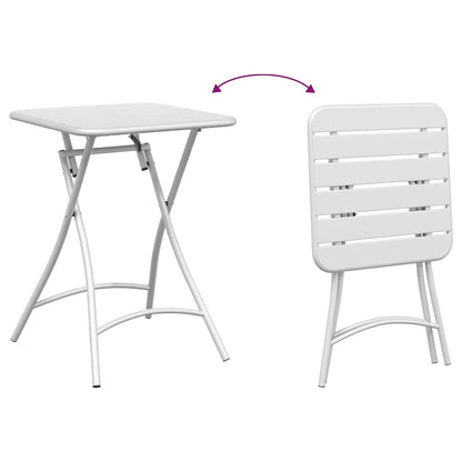 Mesa de esplanada Branco 55 x 55 x 72,5 cm