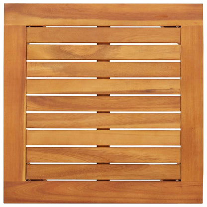 Conjunto de Sofá de Jardim 3 pcs Castanho 45 x 45 x 38cm