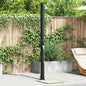 Chuveiro Solar para Exterior Preto 217 cm PVC e alumínio