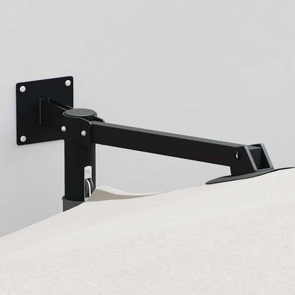 Guarda-sol de Jardim Areia 248 x 248 x 148 cm Poliéster e Aço