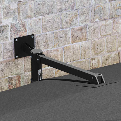 Guarda-sol de Jardim Antracite 248,5 x 247,5 x 160 cm