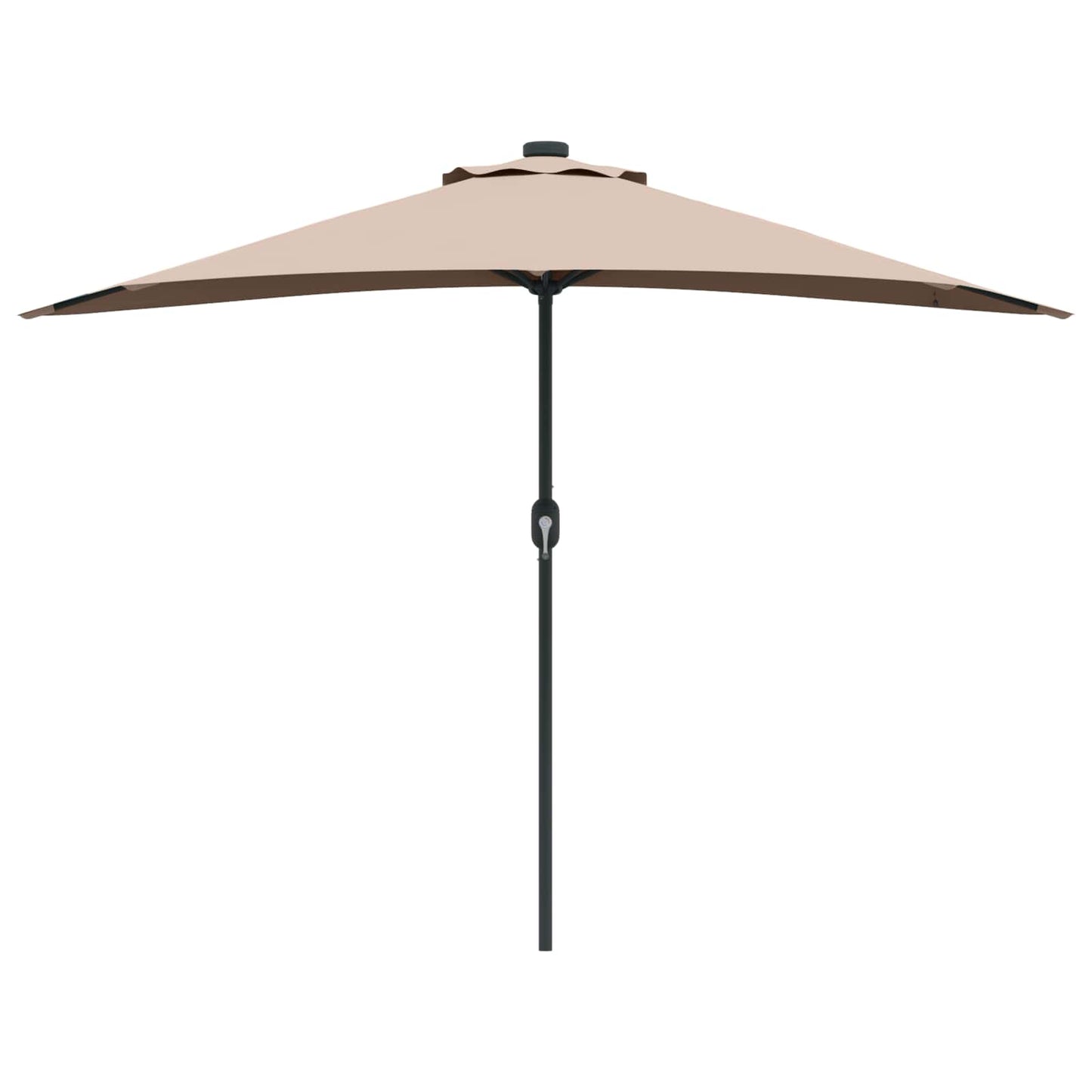 Guarda-sol de Jardim Cinzento-acastanhado 294 x 150 x 224 cm