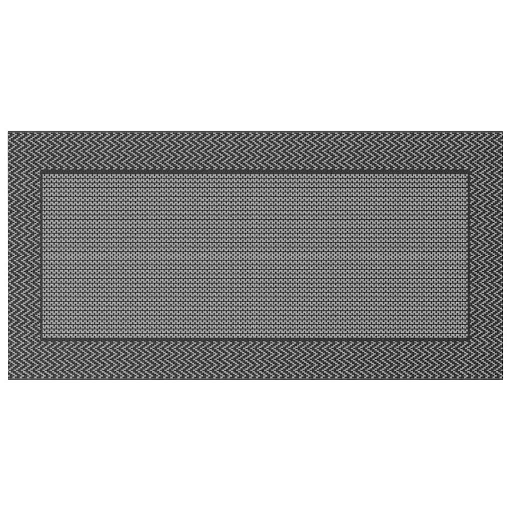 Tapete para Outdoor ARAKIL Preto e cinzento 250 x 500 cm PP