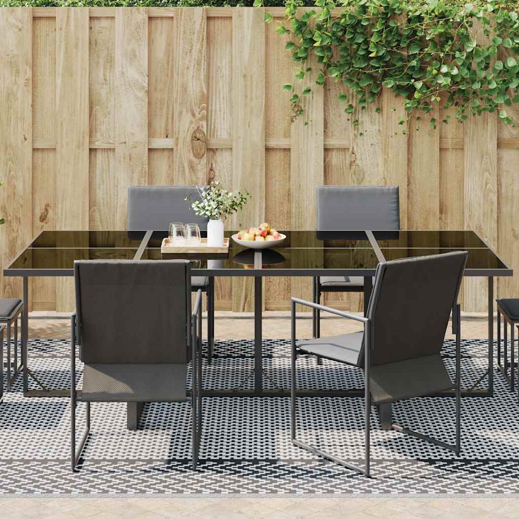 Tapete para Outdoor ARAKIL Preto e cinzento 250 x 600 cm PP