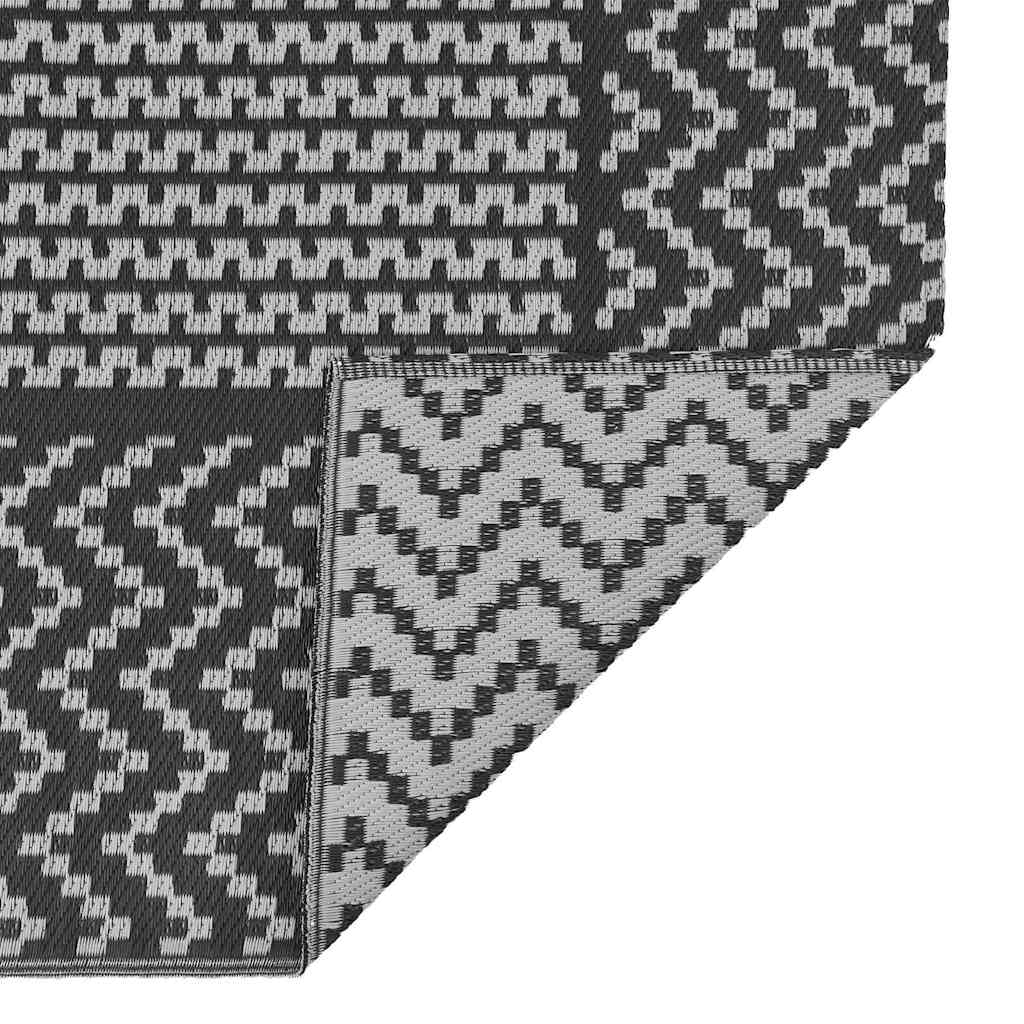 Tapete para Outdoor ARAKIL Preto e cinzento 300 x 600 cm PP