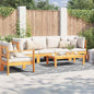 Tapete para Outdoor ARAKIL Cinzento e branco 250 x 300 cm PP