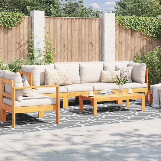 Tapete para Outdoor ARAKIL Cinzento e branco 250 x 500 cm PP