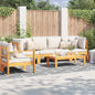 Tapete para Outdoor ARAKIL Cinzento e branco 250 x 500 cm PP