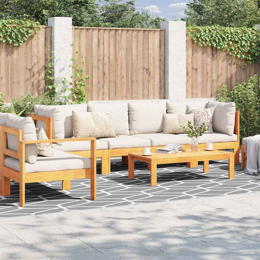 Tapete para Outdoor ARAKIL Cinzento e branco 250 x 600 cm PP