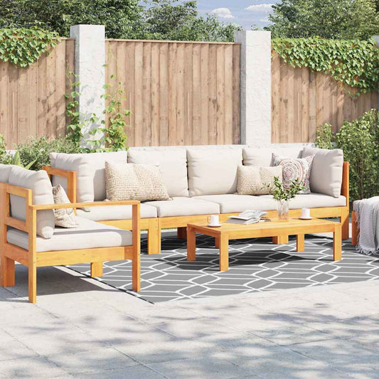Tapete para Outdoor ARAKIL Cinzento e branco 300 x 300 cm PP
